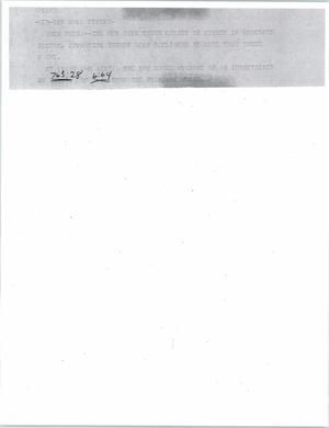Primary view of object titled '[News Script: Stocks]'.