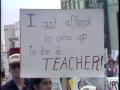 Primary view of [News Clip: Teacher Rally]
