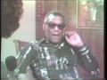 Primary view of [News Clip: Ray Charles]