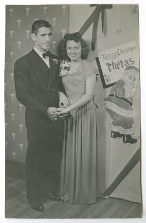 Primary view of object titled '[Photograph of Fred McCain and Mary Lou Ray]'.