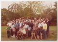 Thumbnail image of item number 1 in: '[Group photo of former coaches and players]'.