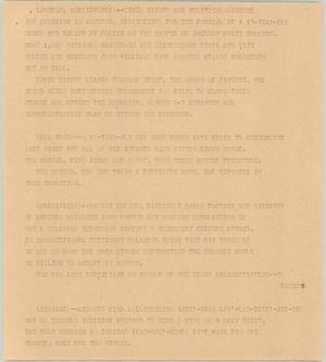 Primary view of object titled '[News Script: National life and death news]'.