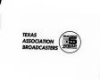 Photograph: [Texas Association Broadcasters slides and WBAP logos]