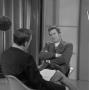 Photograph: [Doug McClure seated for interview]