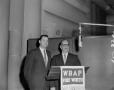 Photograph: [Ministers at WBAP standing behind podium]