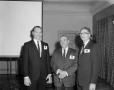 Photograph: [Pete Talmadge, Roy Bacus and unknown man]
