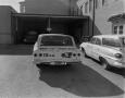 Photograph: [Rear end of the WBAP station wagon]