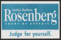 Primary view of [Postcard for Barbara Rosenberg's campaign]
