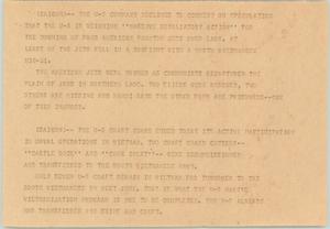 Primary view of object titled '[News Script: Retaliatory action]'.