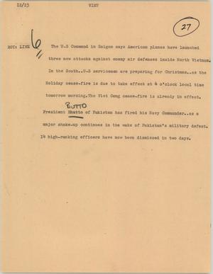 Primary view of object titled '[News Script: Viet]'.