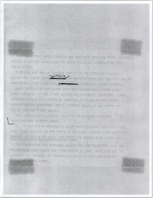 Primary view of object titled '[News Script: House speaker appears before jury]'.
