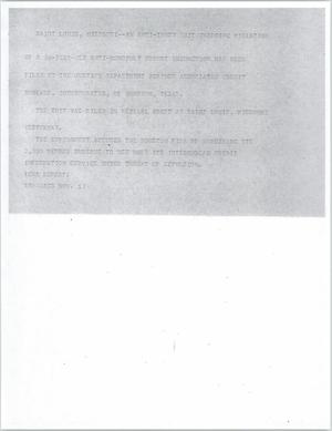 Primary view of object titled '[News Script: Anti-trust suit]'.