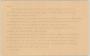 Primary view of object titled '[News Script: Jail reform comments]'.