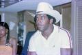 Thumbnail image of item number 1 in: '[Photograph of Tony Dorsett in a rancher's hat]'.