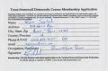 Primary view of [Texas Stonewall Democratic Caucus Application for Eugene Sepulveda]