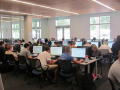 Photograph: [Computer Lab in the Business Leadership Building]