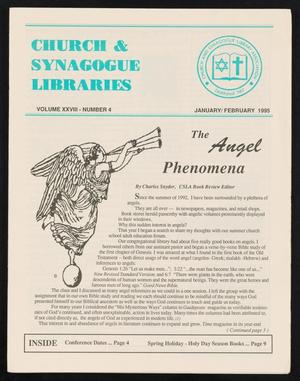 Primary view of object titled 'Church & Synagogue Libraries, Volume 28, Number 4, January/February 1995'.