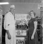 Photograph: [Cook Book Cake display at Lakeview Grocery]