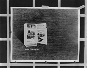 Primary view of object titled '[Frigidaire Refrigerator Model FDA-13T-61]'.