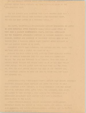 Primary view of object titled '[News Script: Vietnam/ Rescue/ Eastland]'.
