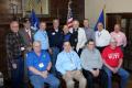Photograph: [Veterans at the chapter meeting, November 10, 2018]