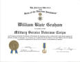 Text: [Certificate of Patriotism, William Blair Graham]