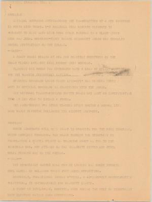 Primary view of object titled '[News Script: Mourning]'.
