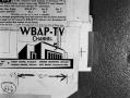 Thumbnail image of item number 1 in: '[Advertisement for WBAP-TV Channel 5]'.