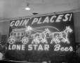 Photograph: [Photo of Lone Star Beer sign]