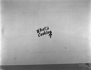 Primary view of object titled '[Slide for What's Cooking]'.