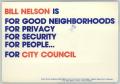 Primary view of [Bill Nelson campaign postcard]