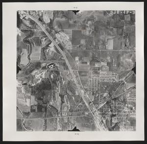 Primary view of object titled '[Aerial Photograph of Denton County, DJR-4P-3]'.