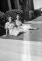 Photograph: [Photograph of Doris Stiles Williams and another women posing on a la…