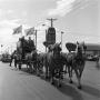 Photograph: [Horses pulling a stagecoach]