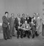 Photograph: [A group of men at WBAP]