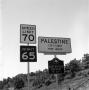Photograph: [Road signs in Palestine]