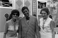 Photograph: [Jerry Lewis posing with two women]