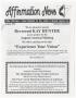 Primary view of Affirmation News, Volume 4, Number 8, August 1995