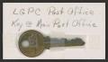 Primary view of [LGPC: Post Office Key]