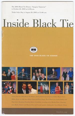 Primary view of object titled 'Inside Black Tie'.