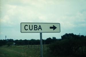 Primary view of object titled '[Cuba sign]'.