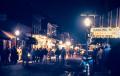 Photograph: [Burbon Street at night]