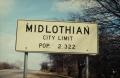 Photograph: [Midlothian city limits]