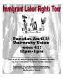 Primary view of [Immigrant Labor Rights Tour flier]