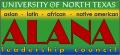 Image: [ALANA Leadership Council UNT logo, 2008]