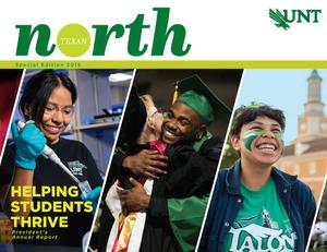 Primary view of University of North Texas President's Annual Report, 2019