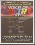 Pamphlet: [Program: Voices of Poetry #6]
