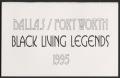 Book: [1995 Black Living Legends]