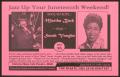 Pamphlet: [Flyer: Jazz Up Your Juneteenth Weekend]