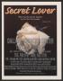 Pamphlet: [Flyer: Secret Lover]